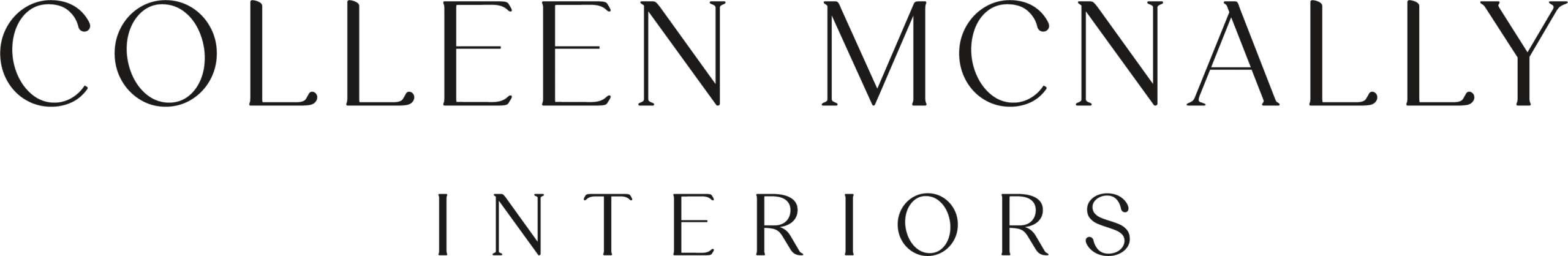 Colleen Mcnally Interiors Logotype